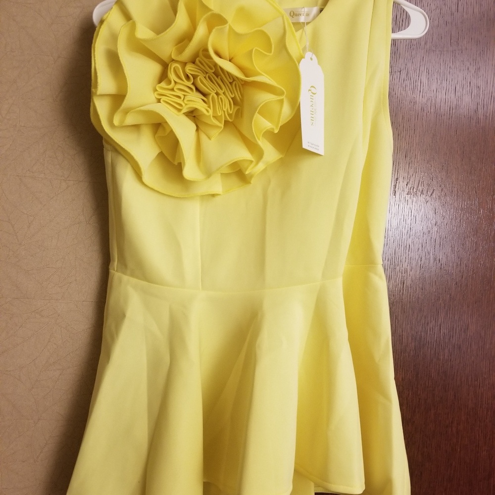 Yellow blouse - Picture 5 of 6